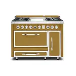 Viking TVDR4814GGH Tuscany Series 48" Dual Fuel Range with 4 Sealed Burners and Griddle, and 6.2 cu. ft. Oven Capacity (Golden Hour)