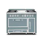 Viking TVDR4814GNS Tuscany Series 48" Dual Fuel Range with 4 Sealed Burners and Griddle, and 6.2 cu. ft. Oven Capacity (November Sky)