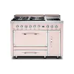 Viking TVDR4814IBH Tuscany Series 48" Dual Fuel Range with 4 Sealed Burners and 2 Induction Elements, and 6.2 cu. ft. Oven Capacity (Blush)