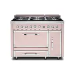 Viking TVDR4816BBH Tuscany Series 48" Dual Fuel Range with 6 Sealed Burners and 6.2 cu. ft. Oven Capacity (Blush)