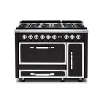 Viking TVDR4816BON Tuscany Series 48" Dual Fuel Range with 6 Sealed Burners and 6.2 cu. ft. Oven Capacity (Onyx)