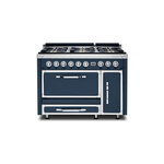 Viking TVDR4816BSB Tuscany Series 48" Dual Fuel Range with 6 Sealed Burners and 6.2 cu. ft. Oven Capacity (Slate Blue)