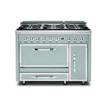 Viking TVDR4816BSP Tuscany Series 48" Dual Fuel Range with 6 Sealed Burners and 6.2 cu. ft. Oven Capacity (Splash)