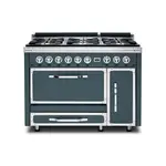 Viking TVDR4816BSQ Tuscany Series 48 inch Dual Fuel Range with 6 Sealed Burners and 6.2 cu. ft. Oven Capacity (Squall)