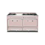 Viking TVDR6616GBH Tuscany Series 66" Dual Fuel Range with 6 Sealed Burners and Griddle, and 7.6 cu. ft. Oven Capacity (Blush)