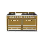 Viking TVDR6616GGH Tuscany Series 66" Dual Fuel Range with 6 Sealed Burners and Griddle, and 7.6 cu. ft. Oven Capacity (Golden Hour)