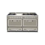 Viking TVDR6616GNA Tuscany Series 66" Dual Fuel Range with 6 Sealed Burners and Griddle, and 7.6 cu. ft. Oven Capacity (Nantucket)