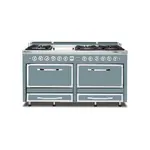 Viking TVDR6616GNS Tuscany Series 66" Dual Fuel Range with 6 Sealed Burners and Griddle, and 7.6 cu. ft. Oven Capacity (November Sky)