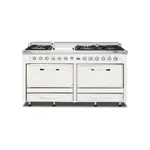 Viking TVDR6616GPW Tuscany Series 66" Dual Fuel Range with 6 Sealed Burners and Griddle, and 7.6 cu. ft. Oven Capacity (Pure White)