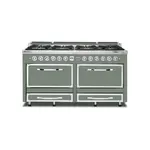 Viking TVDR6618BEU Tuscany Series 66" Dual Fuel Range with 8 Sealed Burners and 7.6 cu. ft. Oven Capacity (Eucalyptus)