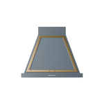 ILVE UANB30BGG Nostalgie Noblesse 30 inch Range Hood (Blue Grey, Brass)