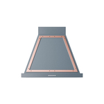 ILVE UANB30BGP Nostalgie Noblesse 30 inch Range Hood (Blue Grey, Copper)