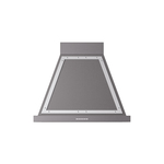 ILVE UANB30MGC Nostalgie Noblesse 30" Range Hood (Graphite Matte, Chrome)