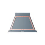 ILVE UANB36BGP Nostalgie Noblesse 36" Range Hood (Blue Grey, Copper)