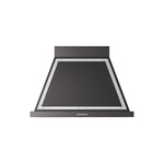 ILVE UANB36BKC Nostalgie Noblesse 36" Range Hood (Glossy Black, Chrome)