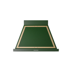 ILVE UANB36EGG Nostalgie Noblesse 36" Range Hood (Emerald Green, Brass)