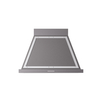 ILVE UANB36MGC Nostalgie Noblesse 36" Range Hood (Graphite Matte, Chrome)