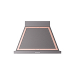 ILVE UANB36MGP Nostalgie Noblesse 36" Range Hood (Graphite Matte, Copper)