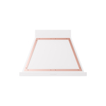 ILVE UANB36WHP Nostalgie Noblesse 36" Range Hood (White, Copper)