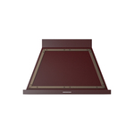 ILVE UANB40BUB Nostalgie Noblesse 40" Range Hood (Burgundy, Burnished)