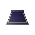 ILVE UANB40MBG Nostalgie Noblesse 40" Range Hood (Midnight Blue, Brass)