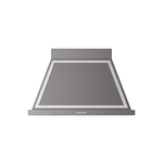 ILVE UANB40MGC Nostalgie Noblesse 40" Range Hood (Graphite Matte, Chrome)