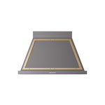 ILVE UANB40MGG Nostalgie Noblesse 40" Range Hood (Graphite Matte, Brass)