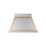 ILVE UANB40SSG Nostalgie Noblesse 40" Range Hood (Stainless Steel, Brass)