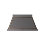 ILVE UANB48MGB Nostalgie Noblesse 48" Range Hood (Graphite Matte, Burnished)