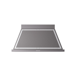 ILVE UANB48MGC Nostalgie Noblesse 48" Range Hood (Graphite Matte, Chrome)