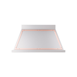 ILVE UANB48SSP Nostalgie Noblesse 48" Range Hood (Stainless Steel, Copper)