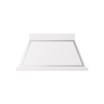 ILVE UANB48WHC Nostalgie Noblesse 48 inch Range Hood (White, Chrome)