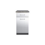 Viking VBO1811SS 18" Outdoor Base Cabinet with 1 Drawer and 1 Door in Stainless Steel