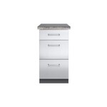 Viking VBO1830SS 18" Outdoor Base Cabinet with 3 Drawers in Stainless Steel