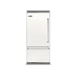 Viking VCBB5363ELPW 5 Series 36" Built-In Bottom-Freezer Refrigerator with 20.4 cu. ft. Capacity (Pure White, Left Hinge)