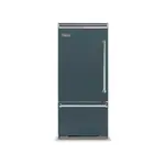 Viking VCBB5363ELSQ 5 Series 36 inch Built-In Bottom-Freezer Refrigerator with 20.4 cu. ft. Capacity (Squall, Left Hinge)