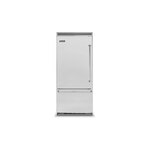 Viking VCBB5363ELSS 5 Series 36" Built-In Bottom-Freezer Refrigerator with 20.4 cu. ft. Capacity (Stainless Steel, Left Hinge)