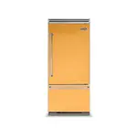 Viking VCBB5363ERDA 5 Series 36" Built-In Bottom-Freezer Refrigerator with 20.4 cu. ft. Capacity (Daffodil, Right Hinge)