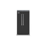 Viking VCSB5423CS 5 Series 42" Built-In Side-by-Side Refrigerator with 25.32 cu. ft. Capacity (Cast Black)