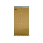 Viking VCSB5423GH 5 Series 42" Built-In Side-by-Side Refrigerator with 25.32 cu. ft. Capacity (Golden Hour)