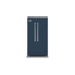 Viking VCSB5423SB 5 Series 42 inch Built-In Side-by-Side Refrigerator with 25.32 cu. ft. Capacity (Slate Blue)