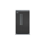 Viking VCSB5483CS 5 Series 48" Built-In Side-by-Side Refrigerator with 29.05 cu. ft. Capacity (Cast Black)