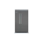 Viking VCSB5483DG 5 Series 48" Built-In Side-by-Side Refrigerator with 29.05 cu. ft. Capacity (Damascus Grey)