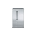 Viking VCSB5483SS 5 Series 48" Built-In Side-by-Side Refrigerator with 29.05 cu. ft. Capacity (Stainless Steel)