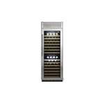 Viking VCWB530RSS 5 Series 30 inch Dual Zone Full-Height Wine Cellar with 150 Bottles Storage Capacity in Stainless Steel (Right Hinge)