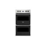 Viking VDOE130CS 5 Series 30" Electric Double Thermal Convection Oven with 9.4 cu. ft. Total Capacity (Cast Black)