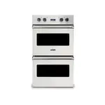 Viking VDOE130PW 5 Series 30" Electric Double Thermal Convection Oven with 9.4 cu. ft. Total Capacity (Pure White)