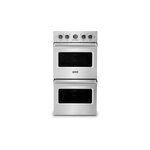 Viking VDOE527SS 5 Series 27" Electric Double Thermal Convection Oven with 8.2 cu. ft. Total Capacity (Stainless Steel)