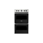 Viking VDOE530CS 5 Series 30" Electric Double Thermal Convection Oven with 9.4 cu. ft. Total Capacity (Cast Black)