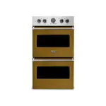 Viking VDOE530GH 5 Series 30" Electric Double Thermal Convection Oven with 9.4 cu. ft. Total Capacity (Golden Hour)